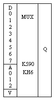 Условное графическое обозначение К590КН6